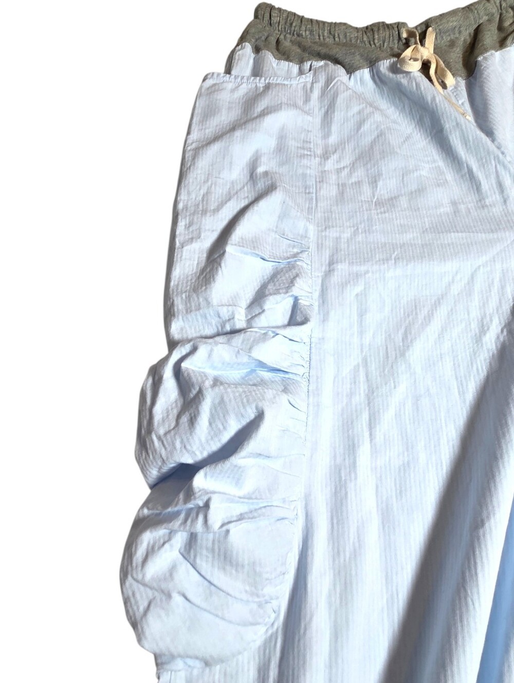 Free People Free-Est Heather Relaxed Jogger Pants Ancient Waters Blue Large NWT - Picture 6 of 16